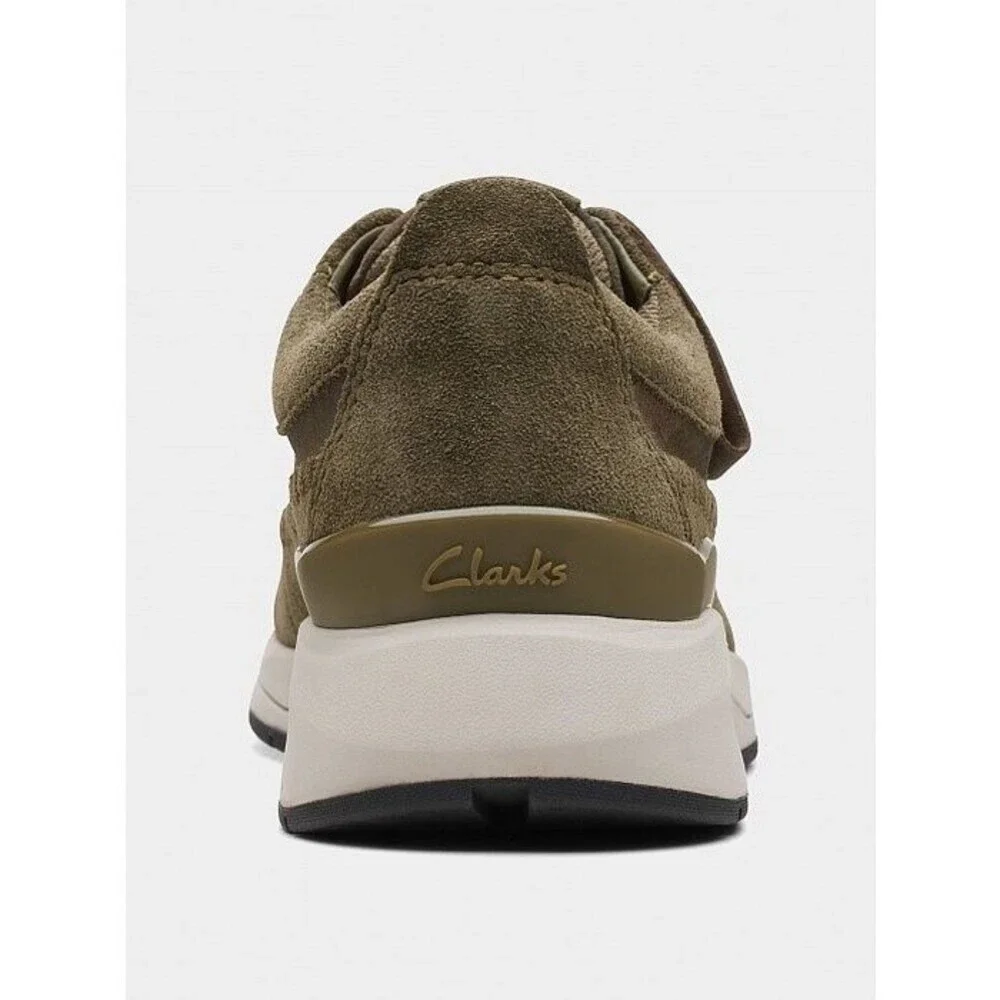 Clarks Coast Lite Weave 26168612 Shoes Mens US 9 Green Camo Sneakers JOBB1264